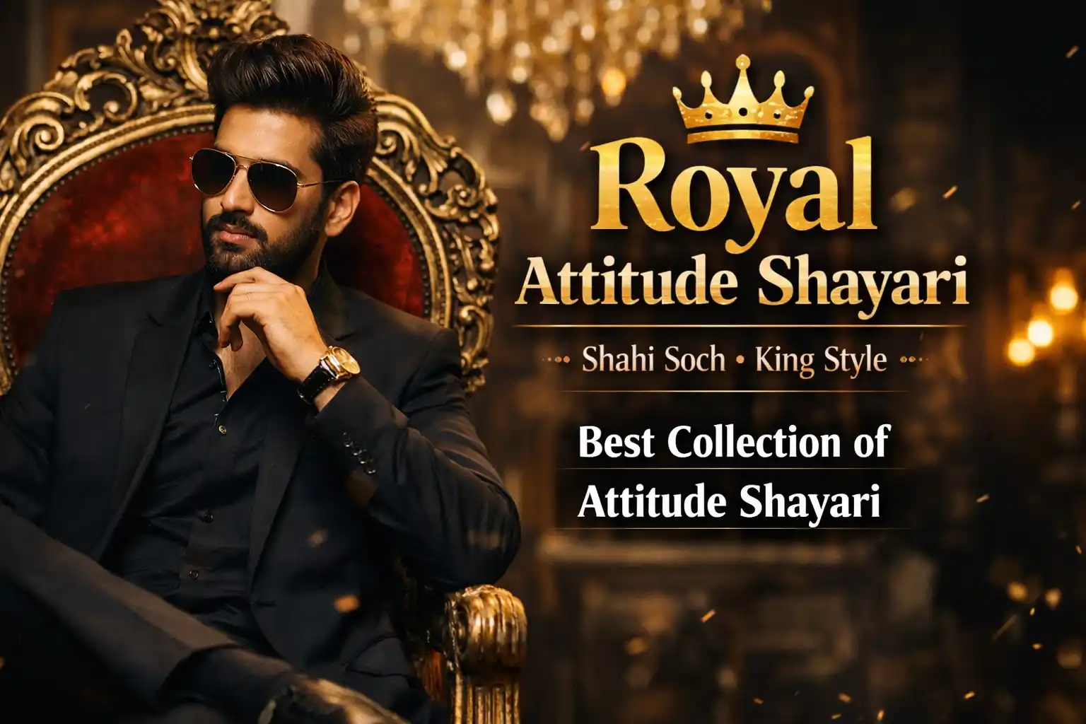 100+ Royal Attitude Shayari in Hindi & Hinglish