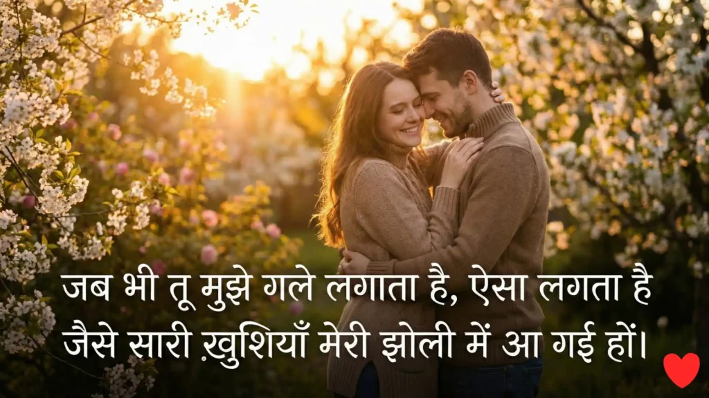 Hug Day Quotes in Hindi