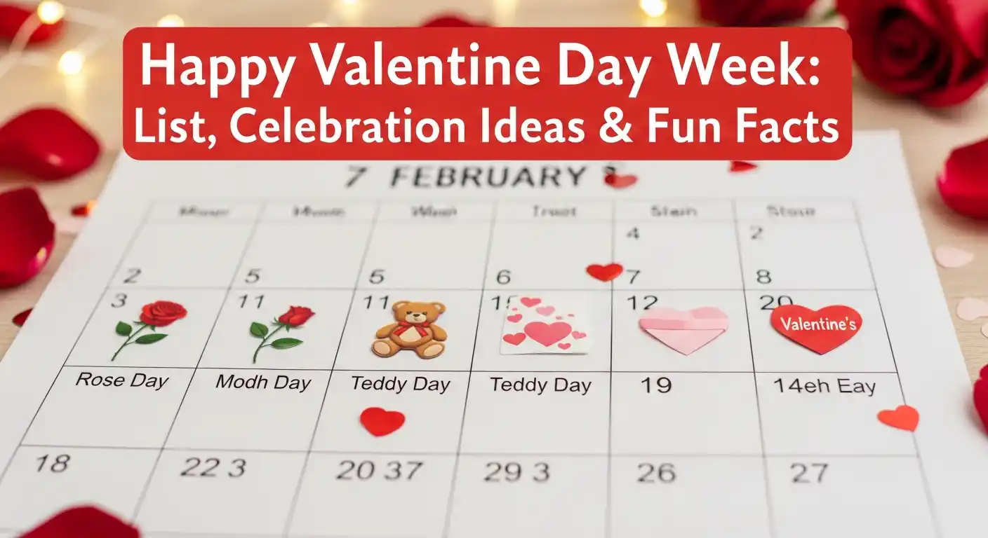 Happy Valentine Day Week: List, Celebration Ideas & Fun Facts